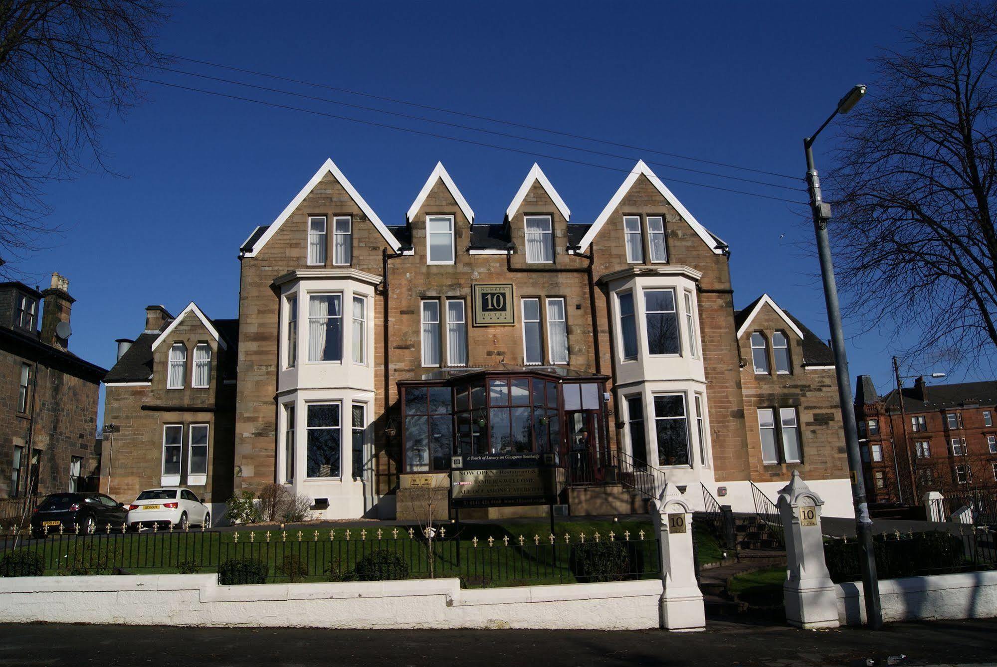 Number 10 Hotel Glasgow Eksteriør bilde